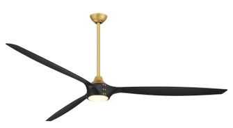 Pierce 84''Ceiling Fan in Legacy Brass (15|F763L-LBR/CL)