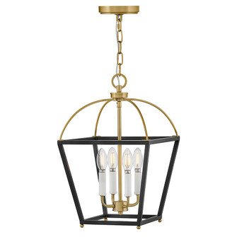 Tate LED Pendant in Black (531|84277BK-LCB)