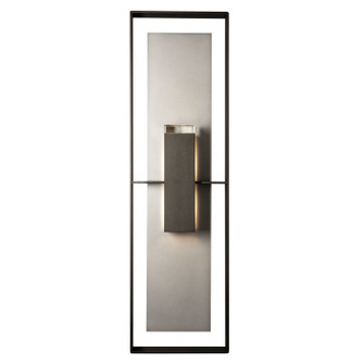 Shadow Box Two Light Outdoor Wall Sconce in Coastal Oil Rubbed Bronze (39|302668-SKT-14-78-ZM0851)