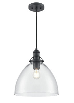 Khrisa One Light Pendant in Matte Black (59|218101-MB)