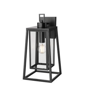 Denzell One Light Outdoor Wall Sconce in Powder Coated Black (59|198501-PBK)