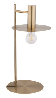 Escandell One Light Table Lamp in Brushed Gold (217|900734A)