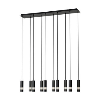 Bernabeta LED Linear Pendant in Black (217|39707A)
