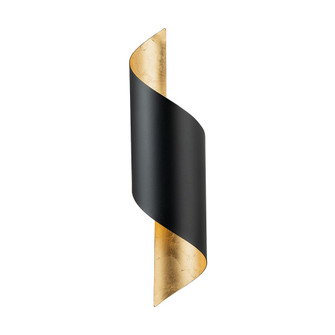 Jabaloyas One Light Wall Sconce in Black & Gold (217|39654A)