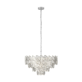 Calmeilles Ten Light Pendant in Chrome (217|39627A)