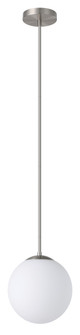 Rondo One Light Pendant in Matte Nickel (217|206421A)