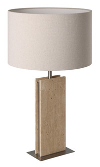 Belesar One Light Table Lamp in Traveltine (217|206323A)