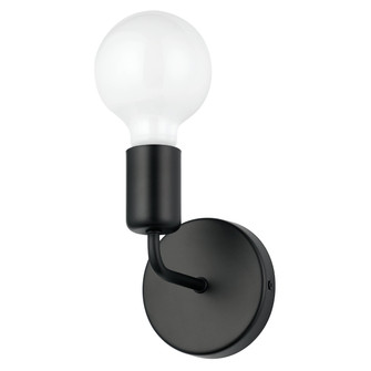 Avondale One Light Wall Sconce in Matte Black (217|205335A)