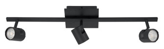 Vergiano LED Fixed Track Light in Black (217|203397A)