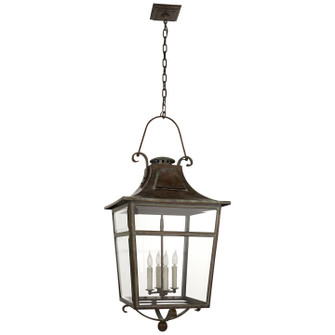 Carrington Four Light Lantern in Weathered Verdigris (368|RL 5735WVG-CG)