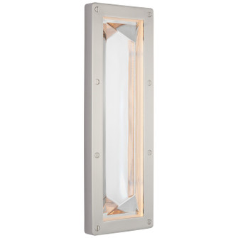 Rolland LED Wall Sconce in Polished Nickel and Clear Glass (368|RL 2615PN/CG)