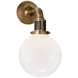McCarren One Light Wall Sconce in Natural Brass (368|RL 2551NB-WG)