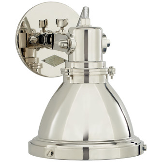 Fulton One Light Wall Sconce in Polished Nickel (368|RL 2120PN-PN)