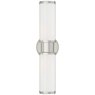 Lichfield Two Light Wall Sconce in Polished Nickel (368|RL 2093PN)