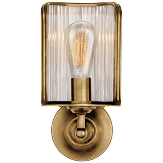 Rivington One Light Wall Sconce in Natural Brass (368|RL 2066NB)