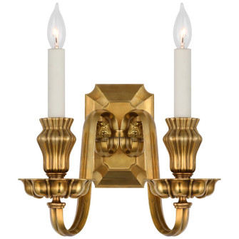 Falaise LED Wall Sconce in Natural Brass (368|RL 2009NB)