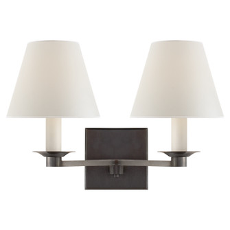 Evans Two Light Wall Sconce in Bronze (368|RL 2007BZ-P)