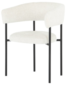 Cassia Dining Chair in Buttermilk Boucle (325|HGSN154)