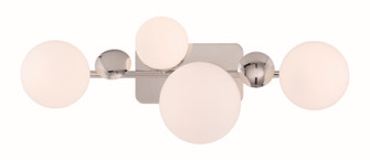 Vine Four Light Vanity in Nickel (40|49086-027)