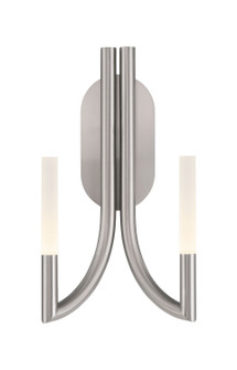 Two Light Wall Sconce in Nickel (40|49009-026)
