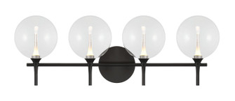 Iissa Four Light Vanity in Black (40|48918-015)