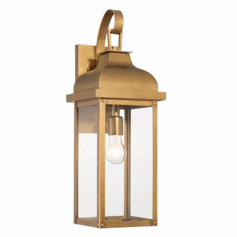 Madrid One Light Outdoor Wall Sconce in Weathered Brass (78|AC8181WB)