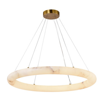 Camila LED Chandelier in Brushed Brass (78|AC7470BR)