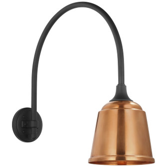 Academy Barn Light LED Barn Light in Matte Black (268|TOB 2815MBK/S5-SC)