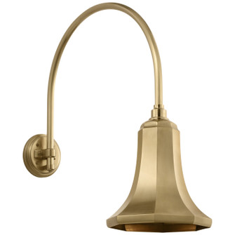 Academy Barn Light LED Barn Light in Hand-Rubbed Antique Brass (268|TOB 2815HAB/S9-HAB)