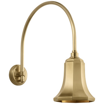 Academy Barn Light LED Barn Light in Hand-Rubbed Antique Brass (268|TOB 2815HAB/S8-HAB)