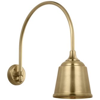 Academy Barn Light LED Barn Light in Hand-Rubbed Antique Brass (268|TOB 2815HAB/S5-HAB)