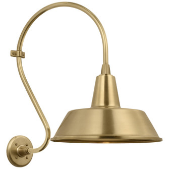 Academy Barn Light LED Barn Light in Hand-Rubbed Antique Brass (268|TOB 2804HAB/S2-HAB)