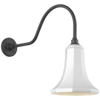 Academy Barn Light LED Barn Light in Matte Black (268|TOB 2802MBK/S9-WHT)