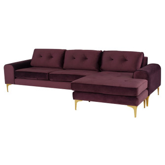 Colyn Sectional in Mulberry (325|HGSC673)