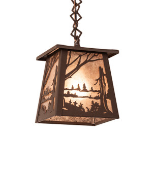 Quiet Pond One Light Pendant in Cafe Noir (57|278667)