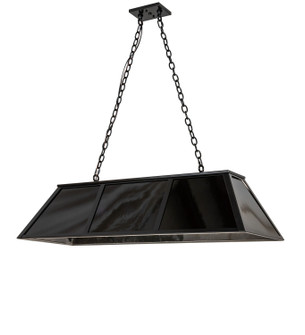 Laquer Six Light Pendant in Mirror Black (57|278105)