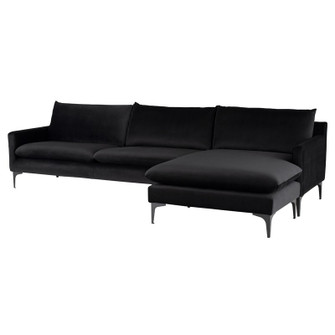 Anders Sectional in Black (325|HGSC584)