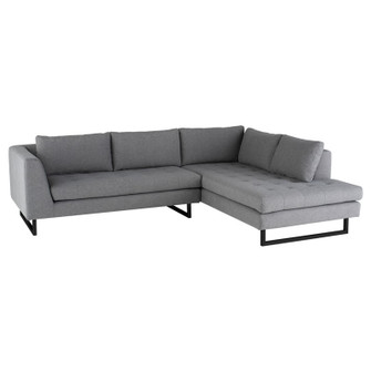 Janis Sectional in Shale Grey (325|HGSC533)