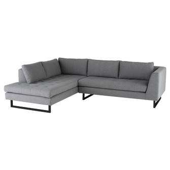 Janis Sectional in Shale Grey (325|HGSC523)