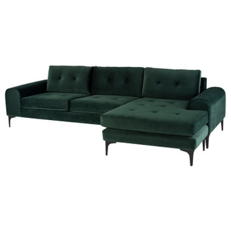 Colyn Sectional in Emerald Green (325|HGSC512)