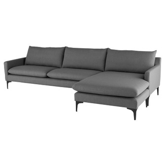 Anders Sectional in Slate Grey (325|HGSC487)