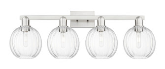 Arcadia Four Light Bath Vanity in Brushed Satin Nickel (405|716-4W-SN-G458-7CL)