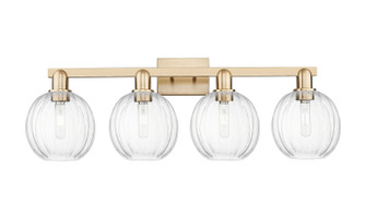 Arcadia Four Light Bath Vanity in Champagne Bronze (405|716-4W-CB-G458-7CL)