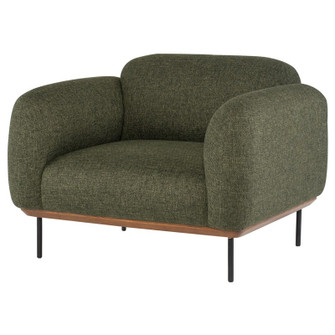 Benson Occasional Chair in Hunter Green Tweed (325|HGSC380)