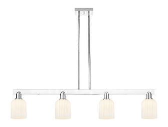 Arcadia Four Light Island Pendant in Polished Chrome (405|716-4I-PC-G559-5GWH)