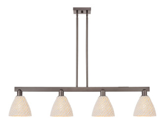 Arcadia Four Light Island Pendant in Oil Rubbed Bronze (405|716-4I-OB-NBD-75-NAT)