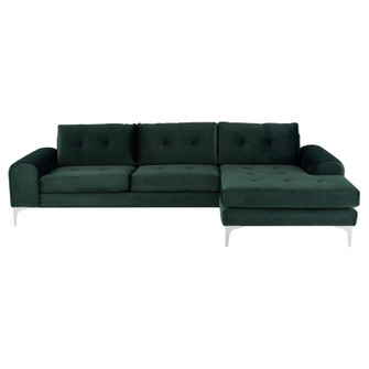 Colyn Sectional in Emerald Green (325|HGSC275)