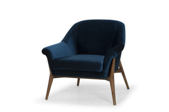 Charlize Occasional Chair in Midnight Blue (325|HGSC180)
