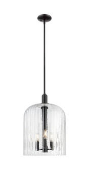 Arcadia One Light Pendant in Matte Black (405|716-3S-BK-G559-12SDY)