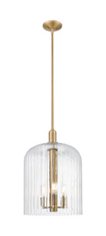 Arcadia One Light Pendant in Brushed Brass (405|716-3S-BB-G559-12CL)